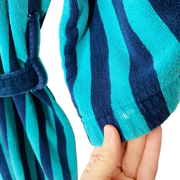 VINTAGE CLAYBROOKE Terrycloth Bathrobe - Picture 6 of 10
